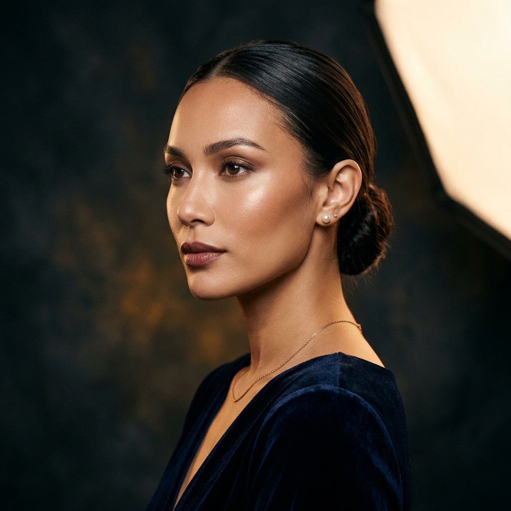 Editorial beauty portrait