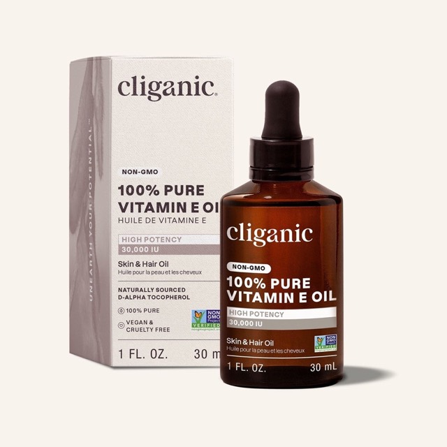 Cliganic Pure Vitamin E Oil