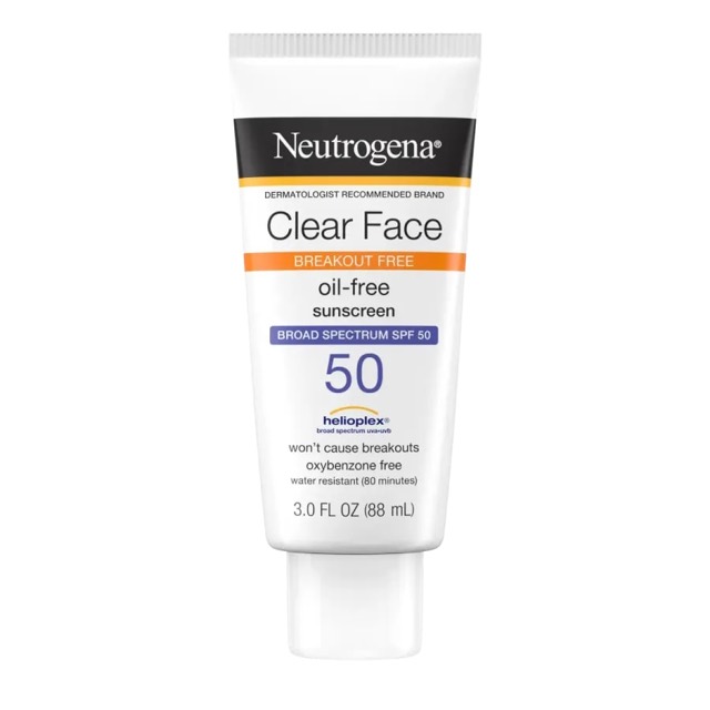 Neutrogena Clear Face Sunscreen SPF 50